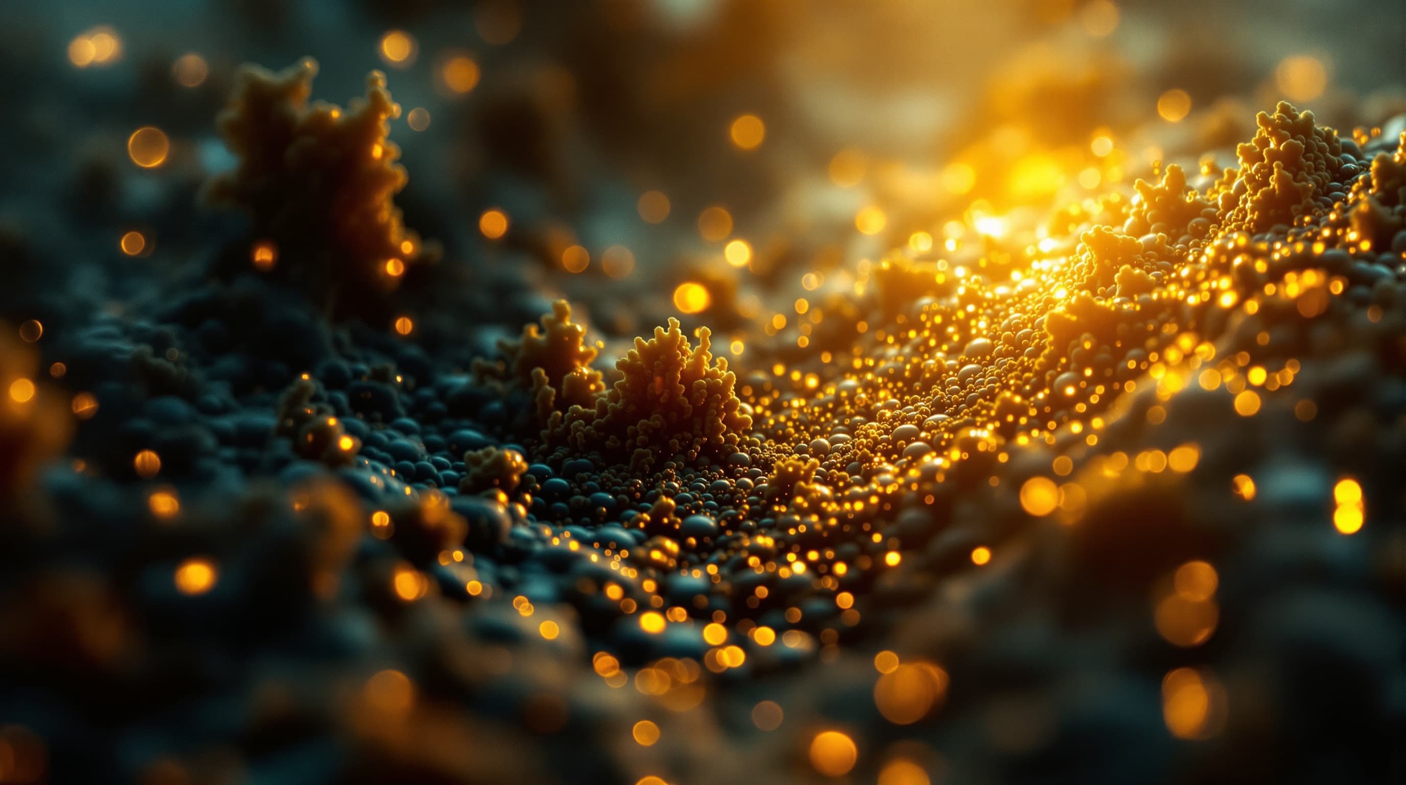 A warm inflammatory glow lingering through tissue